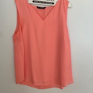 DUNNES light coral blouse